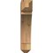 Ekena Millwork Thorton Craftsman Rough Sawn Bracket, Western Red Cedar, 4"W x 16"D x 20"H BKT04X16X20THR04RWR - alternate 3